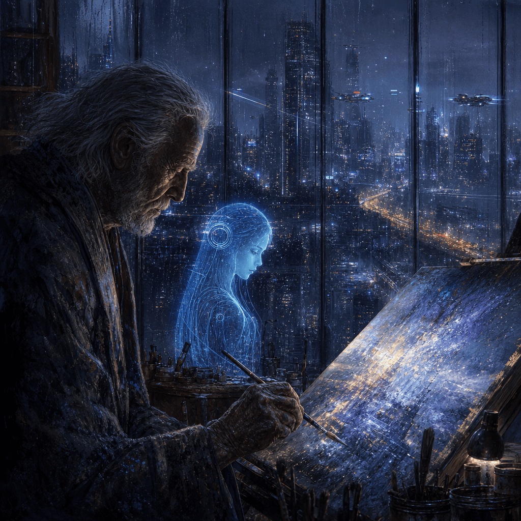 嘘をついてください、と人類は言った — Epoch SF短編小説の挿絵